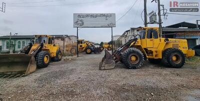حراج 20 دستگاه ماشین آلات راهسازی و سواری زیر قیمت (شرکت ساختمان) : بلدوزر  ، لودر ، جرثقیل  ، پاترول
