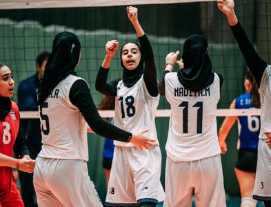 والیبال قهرمانی دانش‌آموزان جهان؛ صدرنشینی مقتدرانه دختران ایران با غلبه بر شیلی