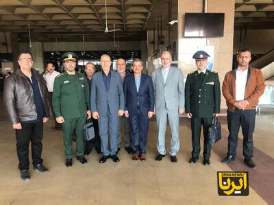فرمانده مرزبانی ایران وارد پاکستان شد