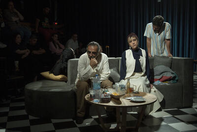 جواد یحیوی، صدف طلایی و سعید زارعی در یک تراپی جمعی