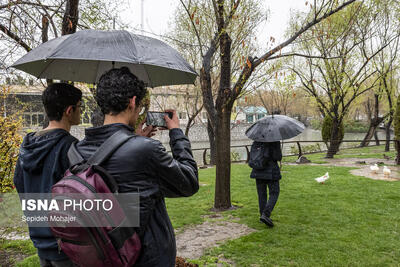  باران پاییزی در ایلام