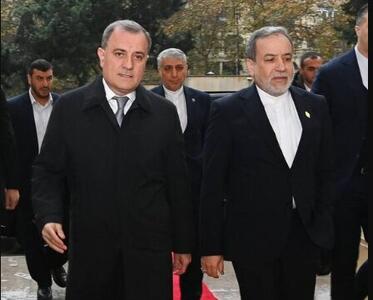  استقبال بایراموف از عراقچی