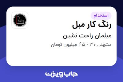  استخدام رنگ کار مبل - آقا در مبلمان راحت نشین
