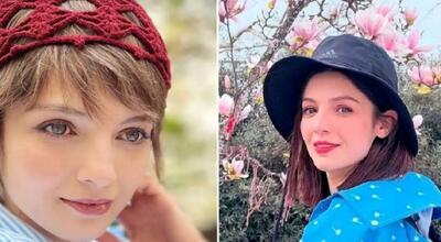  ژست خاص مهسا حجازی وسط خیابان‌های آلوده تهران