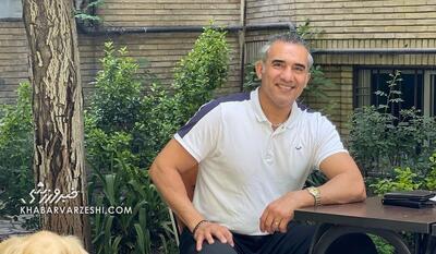 احمدرضا عابدزاده این روزها بچه‌داری می‌کند! +عکس