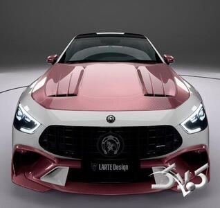  مرسدس AMG GT 53 صورتی | جواهری که همه نگاه‌ها را به خود خیره می‌کند - مجله اینترنتی کولاک
