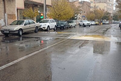  تبریز زیر باران؛ هوای تازه بعد از روزهای آلوده