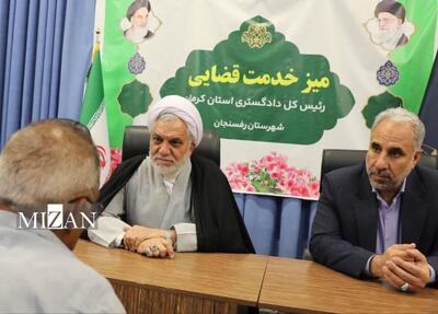 بازدید رئیس‌کل دادگستری استان کرمان از زندان رفسنجان/ آزادی ۷ نفر  از زندانیان این شهرستان