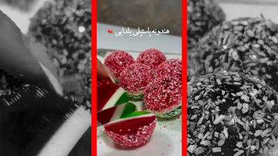  فیلم آموزش هندوانه پاستیلی خوشمزه و رنگارنگ