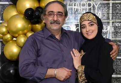 ستاره سادات قطبی عکس خصوصی شوهر سن و سال دارش را منتشر کرد