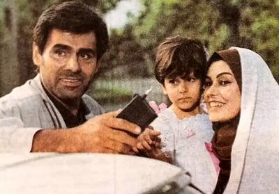 عکس جالب از مهرانه مهین‌ترابی در کنار جمشید هاشم پور در 30 سال پیش - سلام نو