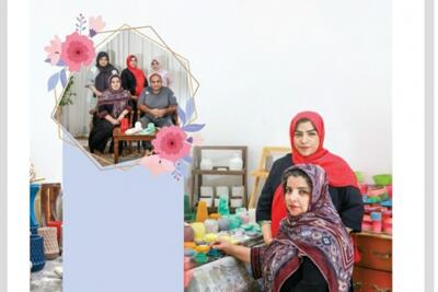  خانواده‌ای که گچ و رنگ را به زندگی تبدیل کردند