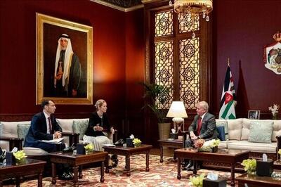 بحران غزه؛ محور گفت‌وگوی عبدالله دوم و کایا کالاس