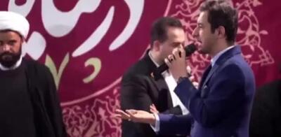 شعار روحت شاد رئیسی در مشهد+ ویدئو