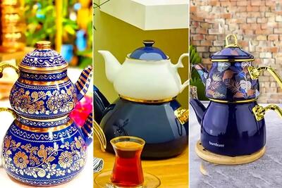  مدل های قوری و کتری مدرن برای جهیزیه ی تازه عروس؛ با اینا آشپزخونه جلال و جبروت داره
