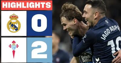 خلاصه بازی رئال مادرید 0 - سلتاویگو 2