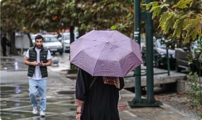 ادامه بارندگی در تهران تا پنجشنبه