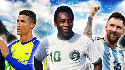 ۱۰۰ بازیکن برتر تاریخ فوتبال از دید نشریه اتلتیک؛ GOAT؟ همانی که انتظار دارید