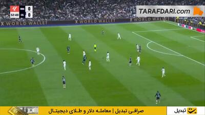 گل پشت پای دیدنی ویلیوت اسودبرگ به رئال مادرید (رئال مادرید 0-1 سلتاویگو)