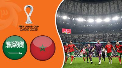  خلاصه بازی مراکش 1 - عربستان 0