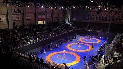  فینال لیگ آزاد در سالن هفت تیر