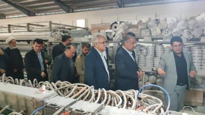  ستاد اقتصاد مقاومتی پای درد ِدل فعالان اقتصادی/ بازدید میدانی از واحدهای تولیدی رامیان