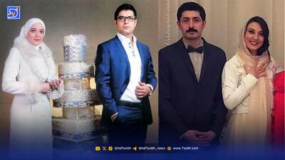  کیک‌های عقد و عروسی هنرمندان ایرانی