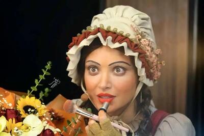  بهنوش طباطبایی با استایل کویر گردی و سلفی با شتر حسابی وایرال شد