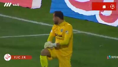 گل اول پرسپولیس به پیکان توسط ارونوف