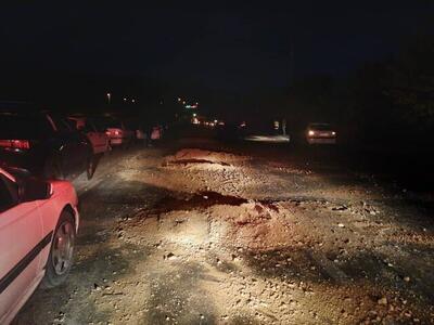 تصادف زنجیره‌ای ۱۶ خودرو در بزرگراه امام علی