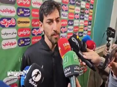  واکنش تبریزی به اختلافش با دقیقی در جریان بازی: من متوجه این نشدم صدایم کرده باشد