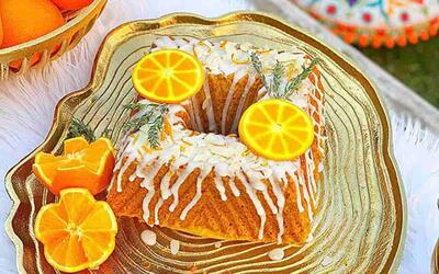  کیک پرتقالی از خوشمزه‌ترین کیک‌های پاییزی