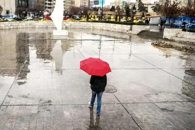 پیش بینی بارندگی ها برای فردا چهارشنبه