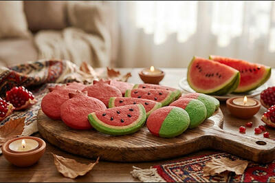 طرز تهیه کوکی یلدایی خوشمزه و راحت به سبک قنادی‌ها