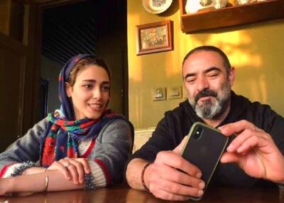  نگاه روز | جدیدترین تصویر از حسن معجونی در کنار همسرش در گذر زمان 📸
