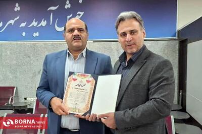  تقدیر مدیرکل ورزش و جوانان کرمانشاه از فرمانده پلیس فرودگاه‌های استان