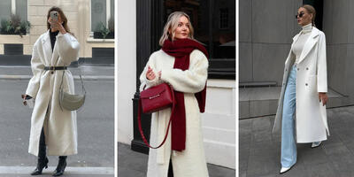 چطور سفید آرامش‌بخش سال را در استایل‌های زمستانی به کار ببریم؟ - چی بپوشم