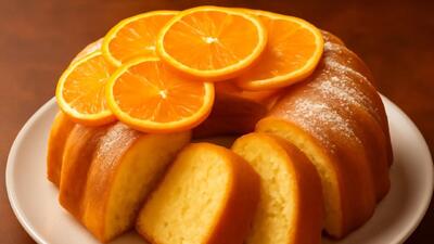  طرز تهیه کیک پرتقالی مرطوب / دستور پخت کیک پف دار و نرم با پرتقال