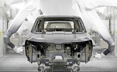 آژیر زرد تولید خودرو