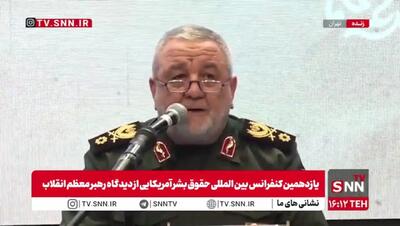 سردار جباری: آمریکا و اسرائیل برای اراذل و اوباش در سفرهای خارجی دوره گذاشتند + فیلم