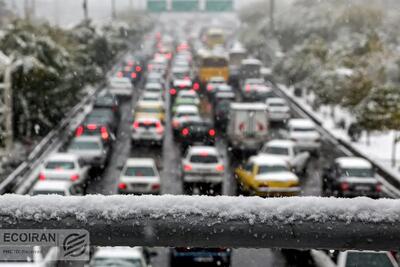 هشدار بارش‌های سنگین در ۵ استان؛ بارش برف و باران در ۱۵ استان از فردا