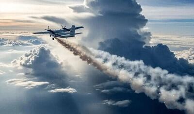 بارش باران در حوضه آبریز دریاچه ارومیه با اجرای عملیات بارورسازی