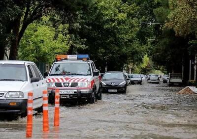 هشدار: تشدید بارش‌ها در تهران، فردا چهارشنبه