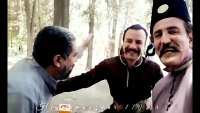 ویدئوی دیده نشده از حسام منظور در پشت صحنه سریال بانوی عمارت و پیش بینی جالب او