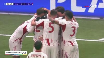 ببینید؛ پاس گل زیبای طارمی و گل اول المپیاکوس به غیرت