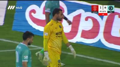 ببینید؛ گل اول پرسپولیس به پیکان توسط اورونوف در دقیقه ۳+۴۵