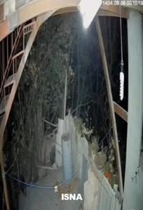 ورود خرس به منزلی مسکونی در خطیرکوه استان سمنان