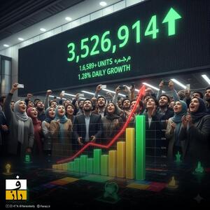 شاخص کل بورس تهران رکورد ۳.۵ میلیون را شکست