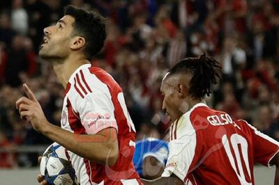 طارمی  روی نیمکت المپیاکوس مقابل غیرت