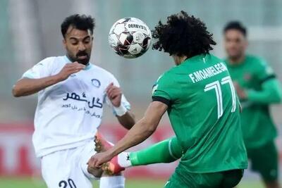 تساوی شمس آذر و گل گهر در نیمه اول/ ۱۰ نفره شدن شاگردان رضایی